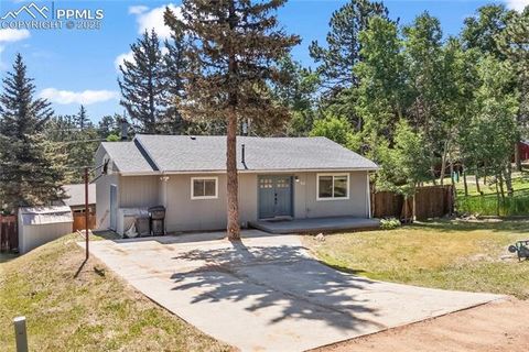 Photo of 50 Holiday Drive, Woodland Park, CO 80863 (MLS # 7862089)