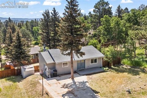 Tiny photo for 50 Holiday Drive, Woodland Park, CO 80863 (MLS # 7862089)