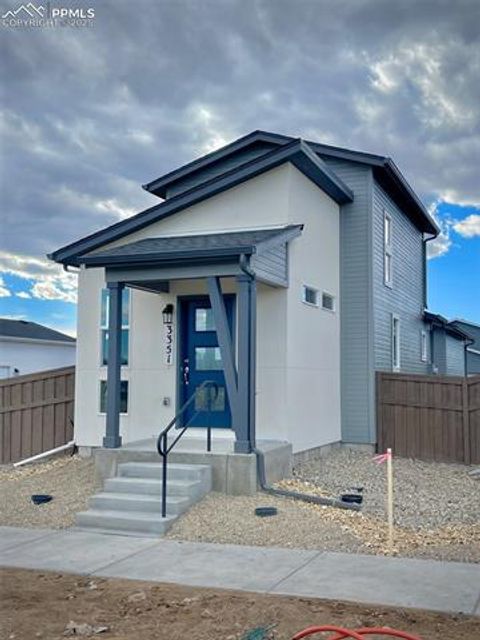 Photo of 3351 Evening Breeze Drive, Colorado Springs, CO 80922 (MLS # 3111343)