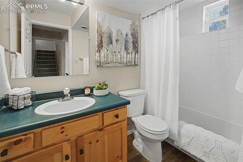 Tiny photo for 7665 Calloway Court, Colorado Springs, CO 80919 (MLS # 8714943)