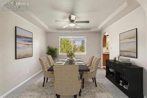 Tiny photo for 7665 Calloway Court, Colorado Springs, CO 80919 (MLS # 8714943)