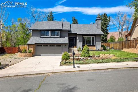 Photo of 2970 Rolling Wood Loop, Colorado Springs, CO 80918 (MLS # 9112510)