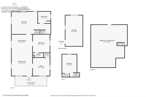 Tiny photo for 1317 W Kiowa Street, Colorado Springs, CO 80904 (MLS # 9992301)