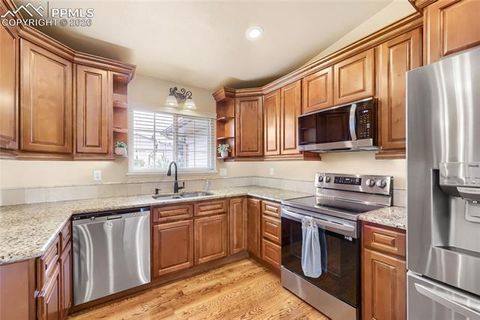 Tiny photo for 965 Wuthering Heights Drive, Colorado Springs, CO 80921 (MLS # 1605981)