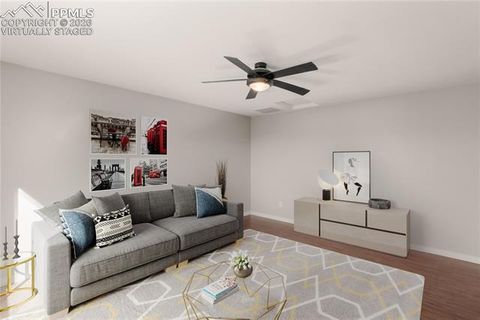 Tiny photo for 7577 Chasewood Loop, Colorado Springs, CO 80908 (MLS # 4801051)