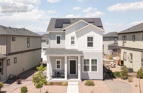 Photo of 8946 Wolf Valley Drive, Colorado Springs, CO 80924 (MLS # 6921890)