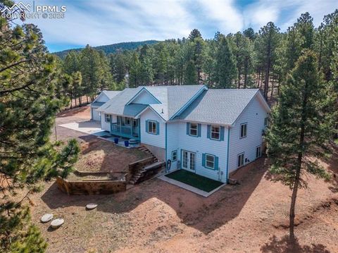 Tiny photo for 16 Spruce Circle, Woodland Park, CO 80863 (MLS # 8254666)