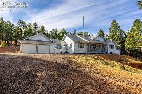 Tiny photo for 16 Spruce Circle, Woodland Park, CO 80863 (MLS # 8254666)