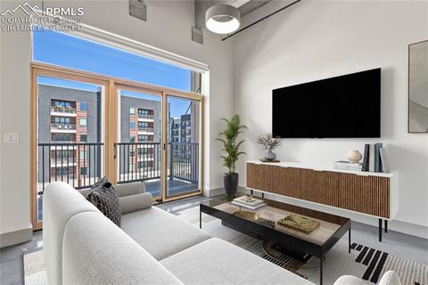 Tiny photo for 415 E Pikes Peak Avenue #405, Colorado Springs, CO 80903 (MLS # 4472390)