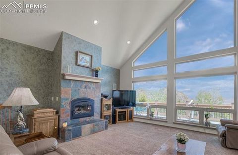Tiny photo for 6070 Big Horn Road, Manitou Springs, CO 80829 (MLS # 1364624)