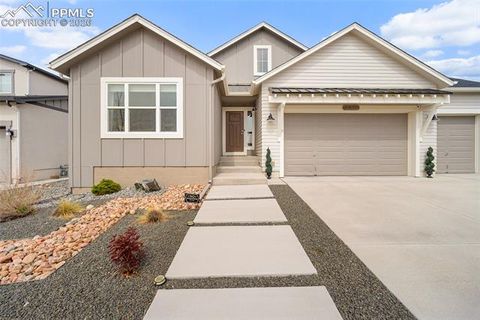 Photo of 4932 Sand Canyon Trail, Colorado Springs, CO 80924 (MLS # 6837510)