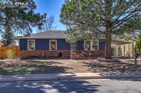 Photo of 4875 Gatewood Drive, Colorado Springs, CO 80916 (MLS # 1165075)