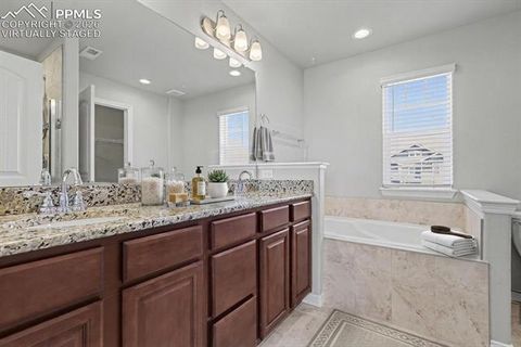 Tiny photo for 6983 Winnicut Drive, Colorado Springs, CO 80925 (MLS # 9902385)