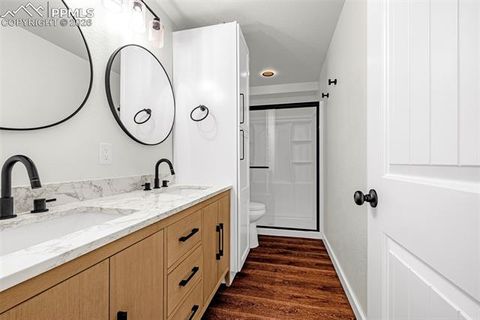 Tiny photo for 16860 Thompson Road, Colorado Springs, CO 80908 (MLS # 6437979)