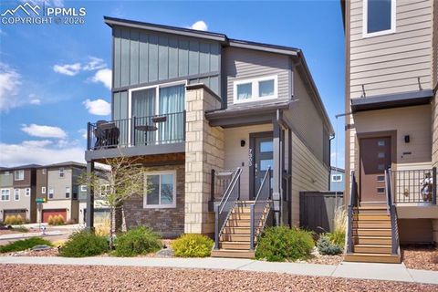 Photo of 7303 Rosa Belle Heights, Colorado Springs, CO 80922 (MLS # 9352969)