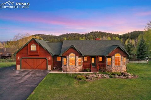 Tiny photo for 427 Gray Horse Circle, Woodland Park, CO 80863 (MLS # 1891917)