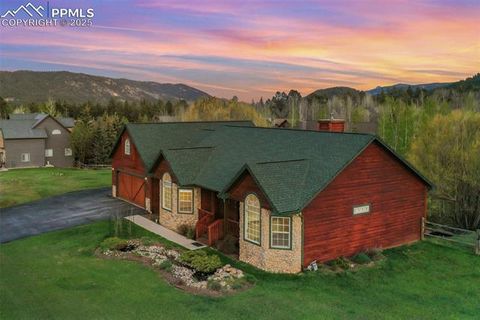 Tiny photo for 427 Gray Horse Circle, Woodland Park, CO 80863 (MLS # 1891917)