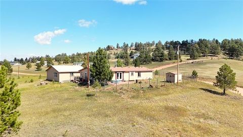Tiny photo for 891 S Mountain Estates Road, Florissant, CO 80816 (MLS # 3928177)