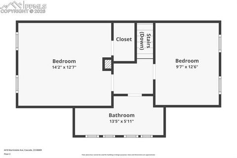 Tiny photo for 4410 Martindale Avenue, Cascade, CO 80809 (MLS # 3277014)