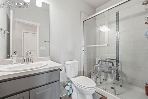 Tiny photo for 5150 Roundhouse Drive, Colorado Springs, CO 80925 (MLS # 8950842)