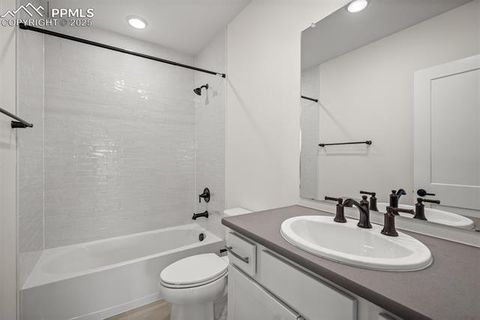 Tiny photo for 4595 Peak Crest View, Colorado Springs, CO 80918 (MLS # 3947146)