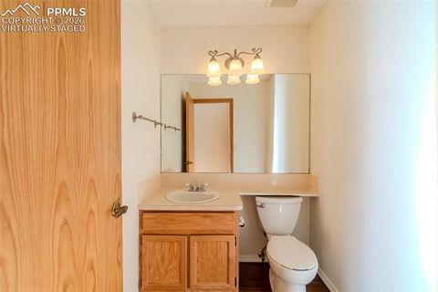 Tiny photo for 7592 Los Banos Court, Colorado Springs, CO 80920 (MLS # 2475192)