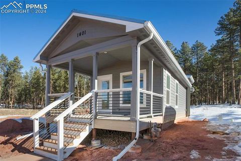Photo of 1401 Calm Mountain Point, Woodland Park, CO 80863 (MLS # 6891600)
