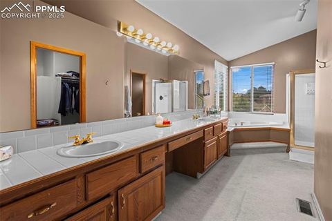 Tiny photo for 125 Mission Hill Way, Colorado Springs, CO 80921 (MLS # 4036873)