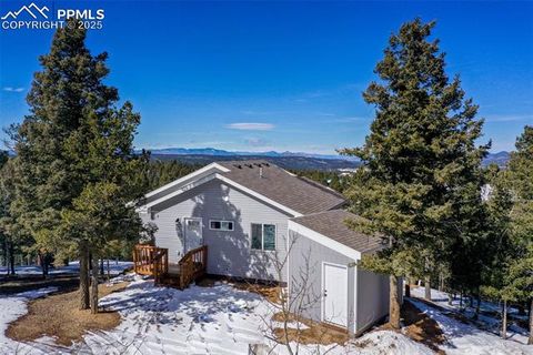 Tiny photo for 269 Klitowya Trail, Woodland Park, CO 80863 (MLS # 7838713)