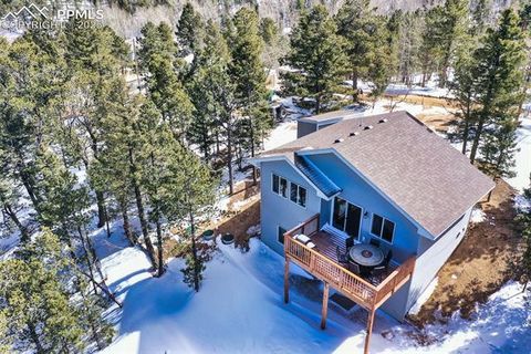 Tiny photo for 269 Klitowya Trail, Woodland Park, CO 80863 (MLS # 7838713)