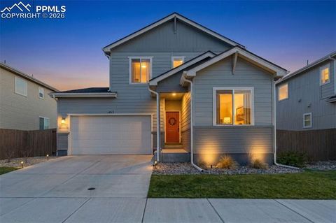 Photo of 463 Blanket Flower Street, Calhan, CO 80808 (MLS # 3341493)