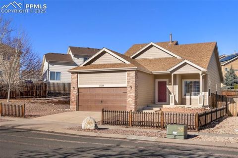 Photo of 7110 Arrowroot Avenue, Colorado Springs, CO 80922 (MLS # 6764903)