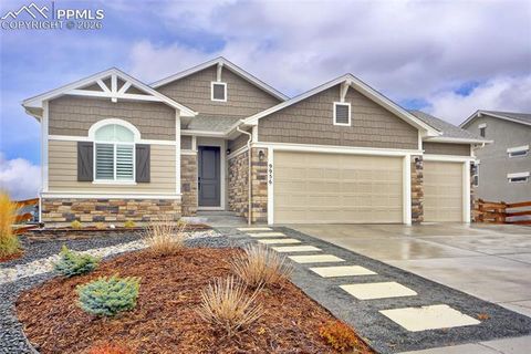 Photo of 9956 Bison Valley Trail, Colorado Springs, CO 80908 (MLS # 3367358)