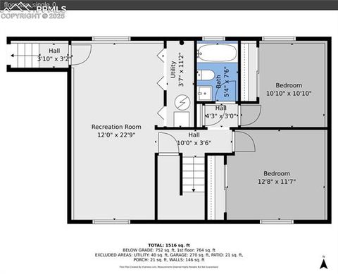 Tiny photo for 1910 S Chamberlin, Colorado Springs, CO 80906 (MLS # 9052284)