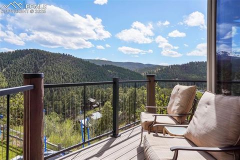 Tiny photo for 215 Morning Sun Drive, Woodland Park, CO 80863 (MLS # 3411924)