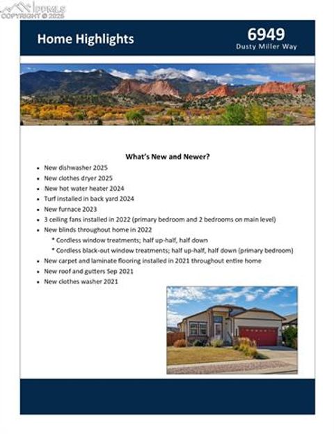 Tiny photo for 6949 Dusty Miller Way, Colorado Springs, CO 80908 (MLS # 9481765)