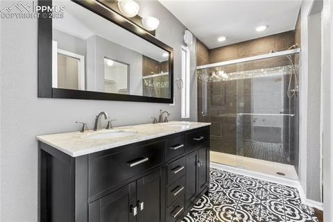 Tiny photo for 6610 Battle Mountain Road, Colorado Springs, CO 80922 (MLS # 3181072)