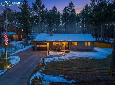 Photo of 607 W Lovell Gulch Road, Woodland Park, CO 80863 (MLS # 1423848)