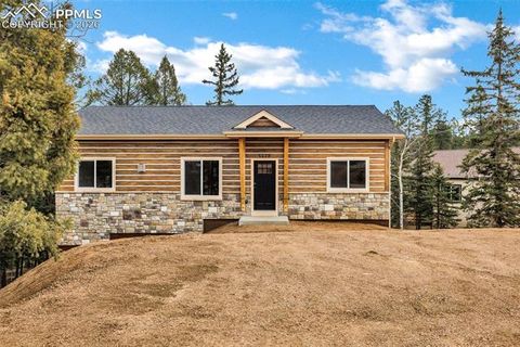 Photo of 1279 N Mountain Estates Road, Florissant, CO 80816 (MLS # 8454053)
