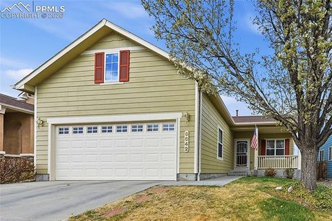 Photo of 6642 Glowing Valley Drive, Colorado Springs, CO 80923 (MLS # 9588279)