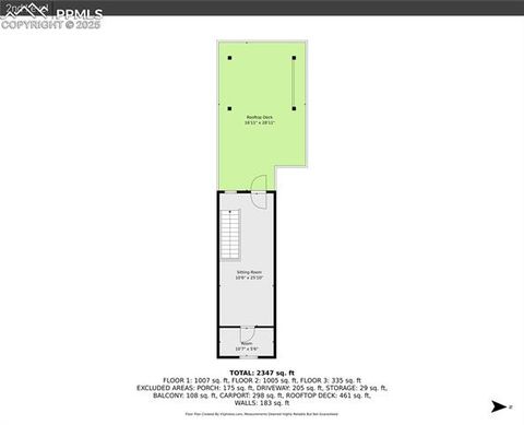 Tiny photo for 1207 Manitou Avenue, Manitou Springs, CO 80829 (MLS # 9547342)