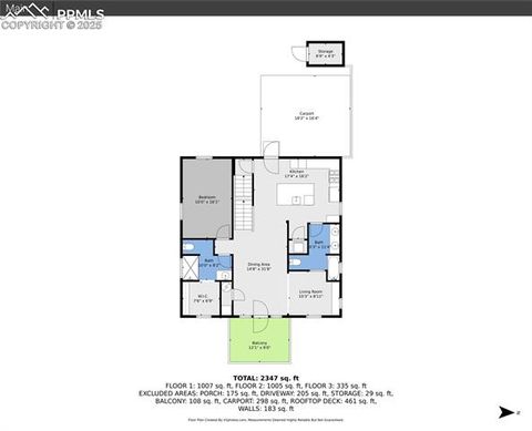 Tiny photo for 1207 Manitou Avenue, Manitou Springs, CO 80829 (MLS # 9547342)