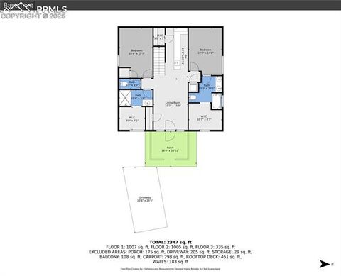 Tiny photo for 1207 Manitou Avenue, Manitou Springs, CO 80829 (MLS # 9547342)