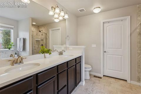 Tiny photo for 1240 Night Blue Circle, Monument, CO 80132 (MLS # 9721944)