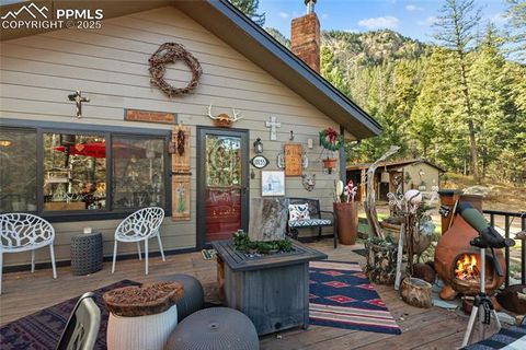 Tiny photo for 10155 Mountain Road, Cascade, CO 80809 (MLS # 8305902)