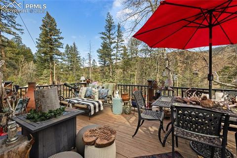 Tiny photo for 10155 Mountain Road, Cascade, CO 80809 (MLS # 8305902)