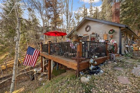 Tiny photo for 10155 Mountain Road, Cascade, CO 80809 (MLS # 8305902)