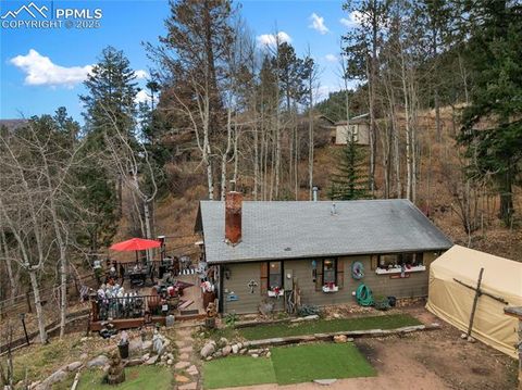 Tiny photo for 10155 Mountain Road, Cascade, CO 80809 (MLS # 8305902)