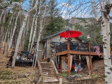 Tiny photo for 10155 Mountain Road, Cascade, CO 80809 (MLS # 8305902)