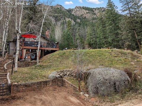 Tiny photo for 10155 Mountain Road, Cascade, CO 80809 (MLS # 8305902)